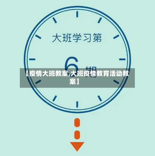 【疫情大班教案,大班疫情教育活动教案】-第1张图片