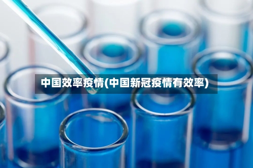 中国效率疫情(中国新冠疫情有效率)-第1张图片