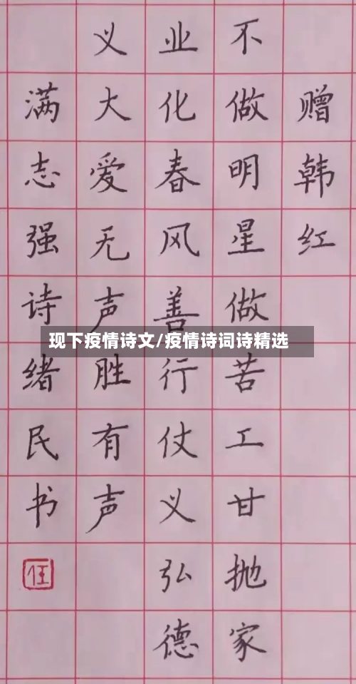 现下疫情诗文/疫情诗词诗精选-第1张图片