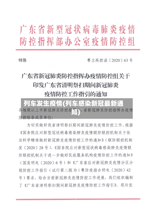 列车发生疫情(列车感染新冠最新通知)-第1张图片