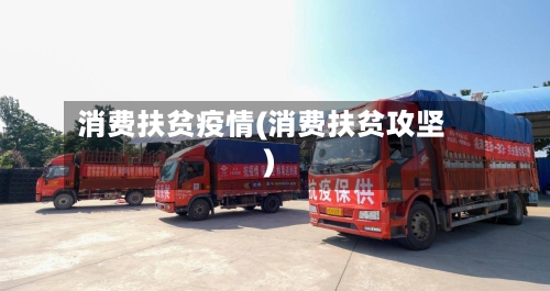 消费扶贫疫情(消费扶贫攻坚)-第1张图片