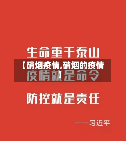 【硝烟疫情,硝烟的疫情】-第1张图片