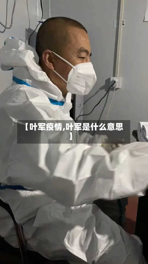 【叶军疫情,叶军是什么意思】-第1张图片